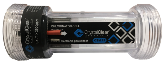 Crystal CSM15 RP Replacement Salt Cell Electrode – 2 Year Warranty - Pro Pool Parts