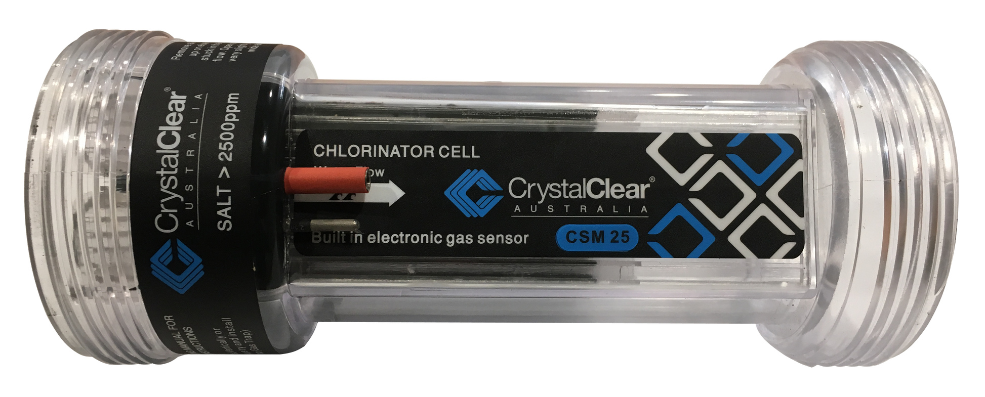 Crystal CSM25 LOW SALT RP Replacement Salt Cell Electrode – 2 Year Warranty - Pro Pool Parts