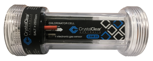 Crystal CSM25 LOW SALT RP Replacement Salt Cell Electrode – 2 Year Warranty - Pro Pool Parts