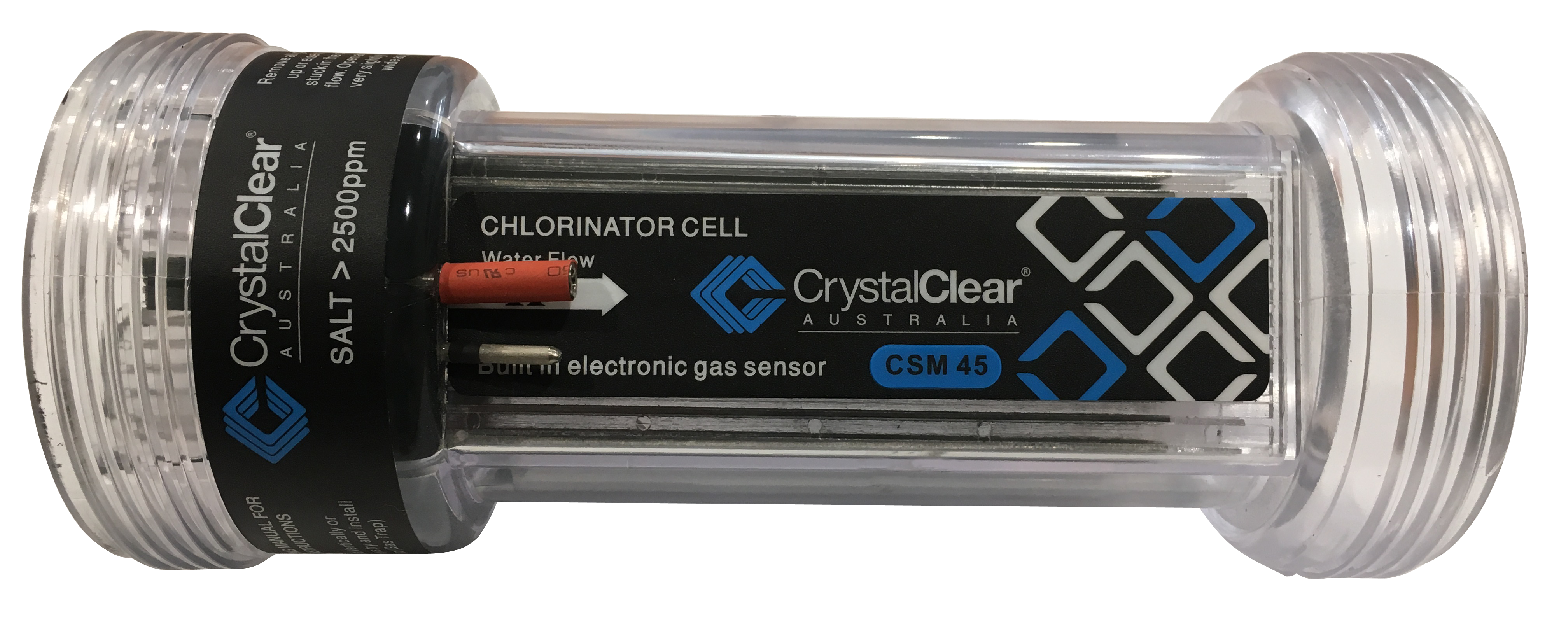 Crystal CSM45 RP Replacement Salt Cell Electrode ƒ?? 2 Year Warranty ...