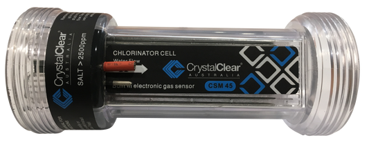 Crystal CSM45 RP Replacement Salt Cell Electrode Commercial – 2 Year Warranty - Pro Pool Parts