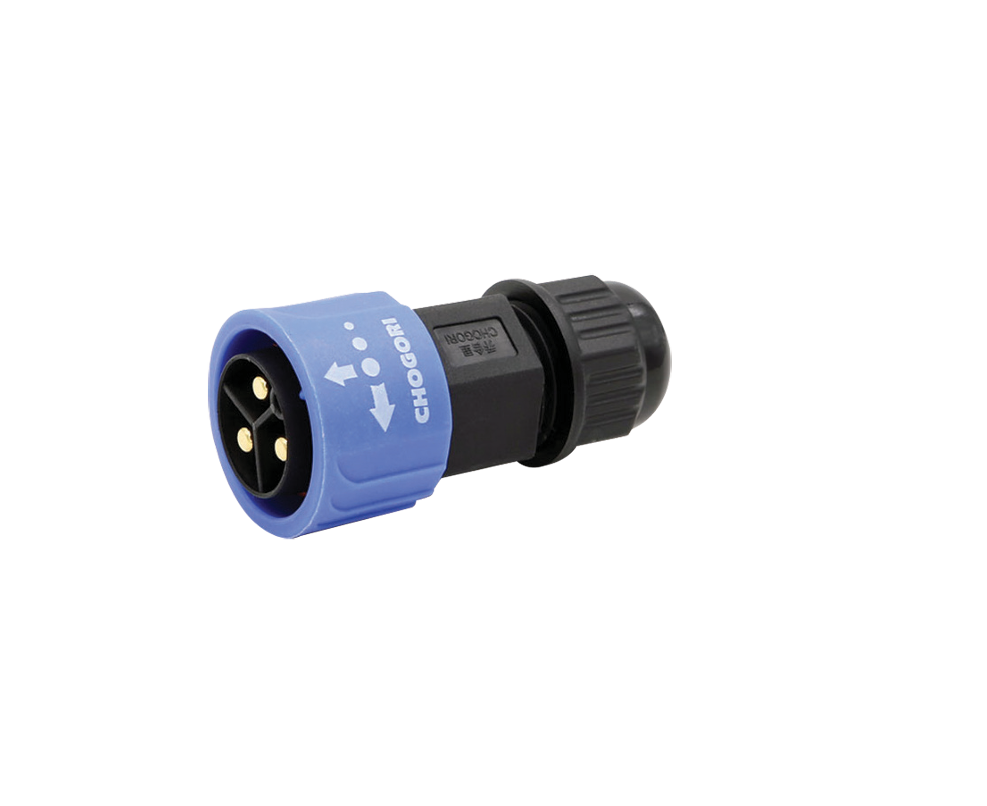 Aquajoy G-Series Cell Large Plug (BLACK & BLUE) - Pro Pool Parts